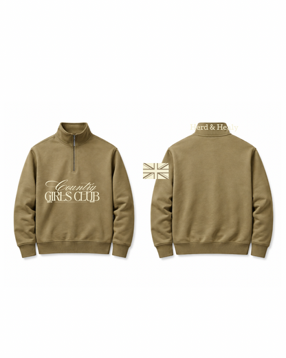 Country Girls Club Quarter Zips