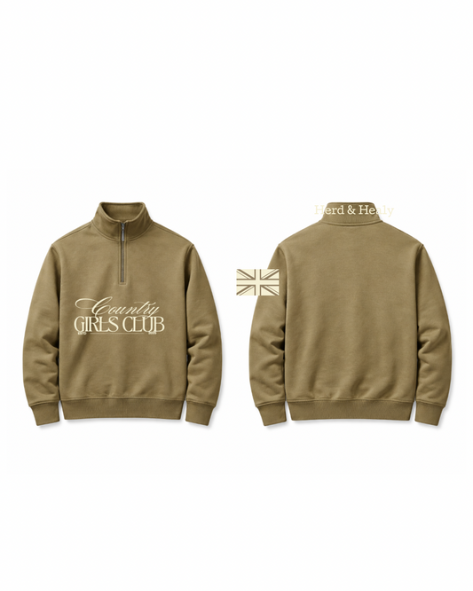 Country Girls Club Quarter Zips