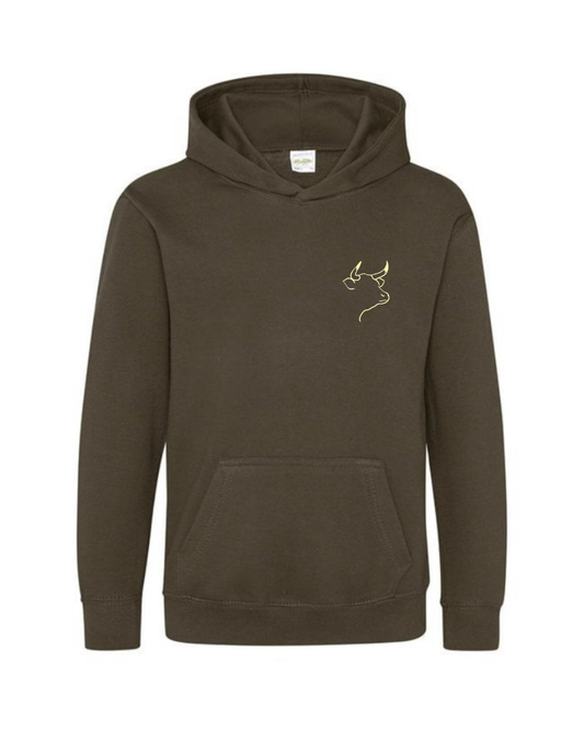 Mini Hereford Hoodie (Khaki)