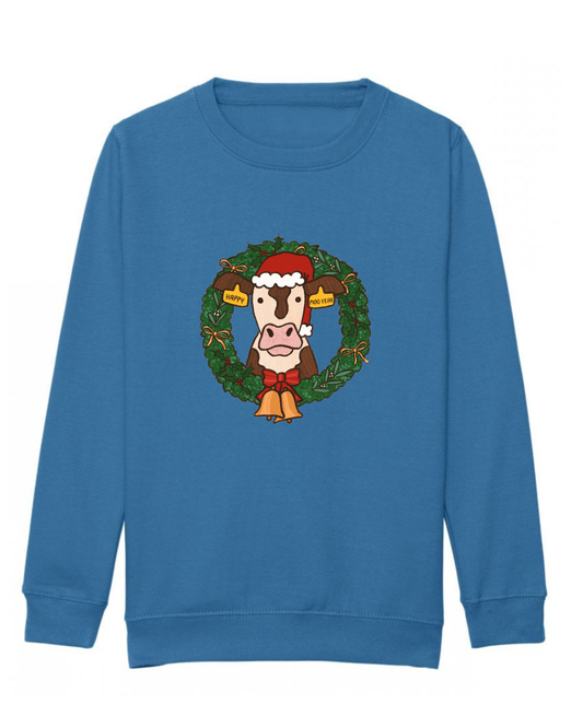 Mini Happy Moo Year Sweatshirt