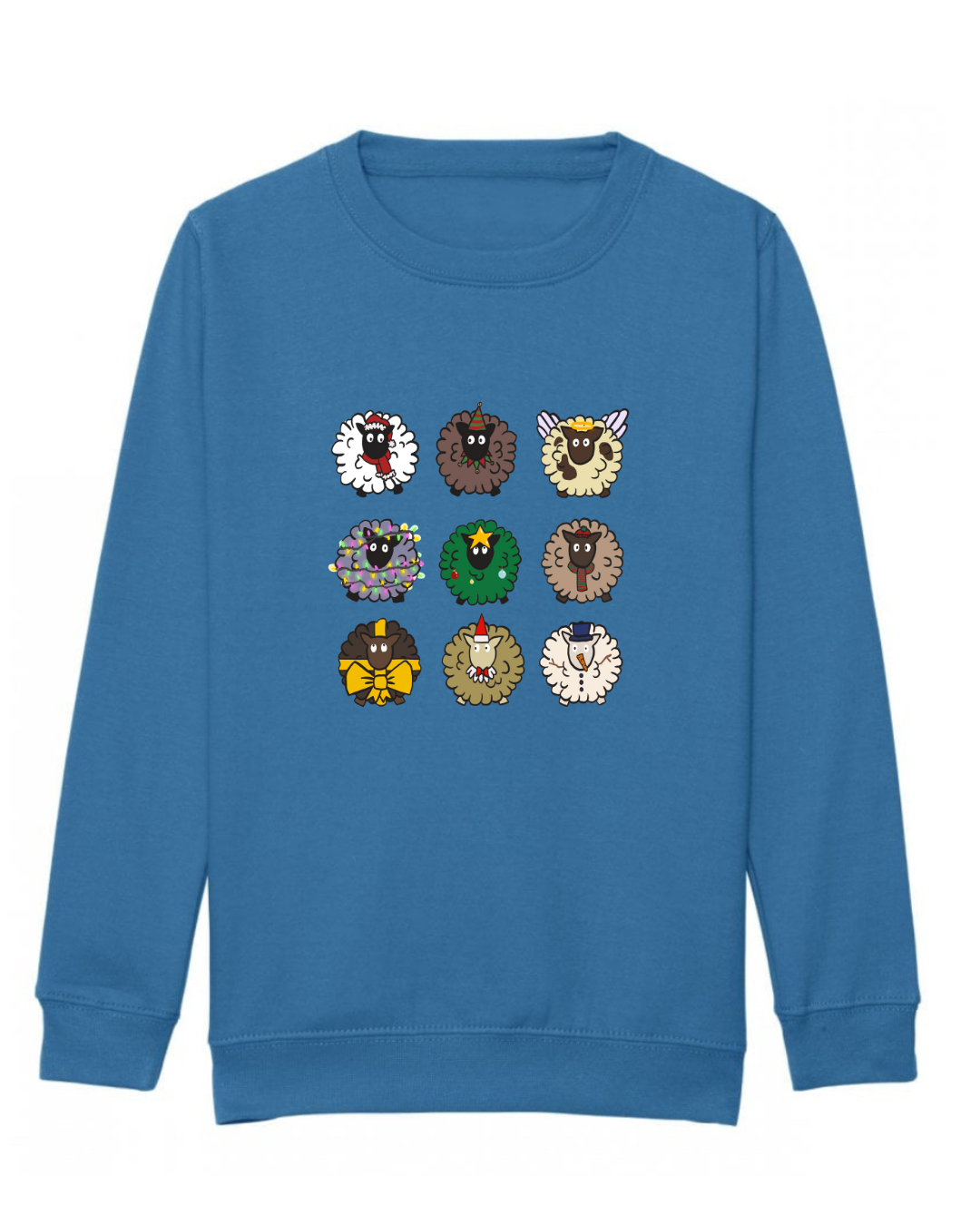 Mini Festive Flock of Sheep Sweatshirt