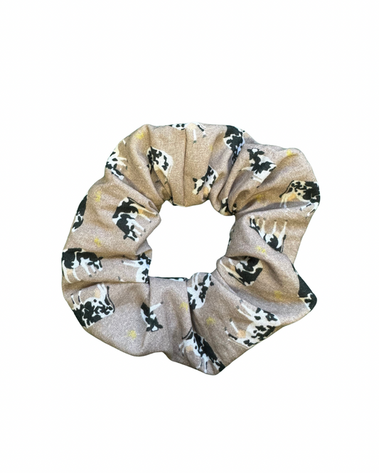 Dairy Cow Scrunchie